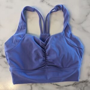Buffbunny Bloom sports bra in party purple